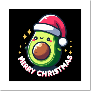 Avocado wishes you a merry Christmas Posters and Art